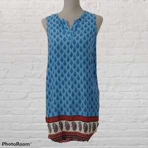 Beach Lunch Lounge Boho Tunic Size M